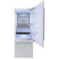 Kucht 30" 17 Cu. Ft. Built-In Bottom Freezer Refrigerator With Custom Panel Ready