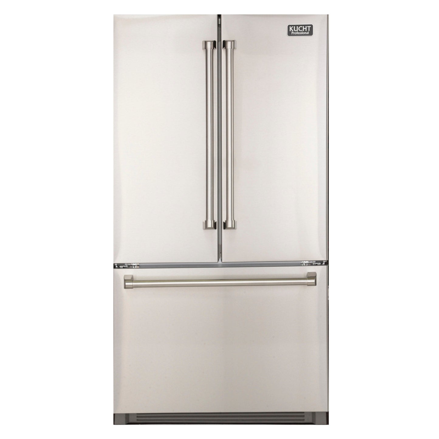 Kucht 36" 26 Cu. Ft. Stainless Steel French Door Refrigerator With Interior Ice Maker