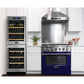 Kucht KNG Series 36" Blue Freestanding Natural Gas Range With 6 Burners