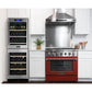 Kucht KNG Series 36" Red Freestanding Propane Gas Range With 6 Burners