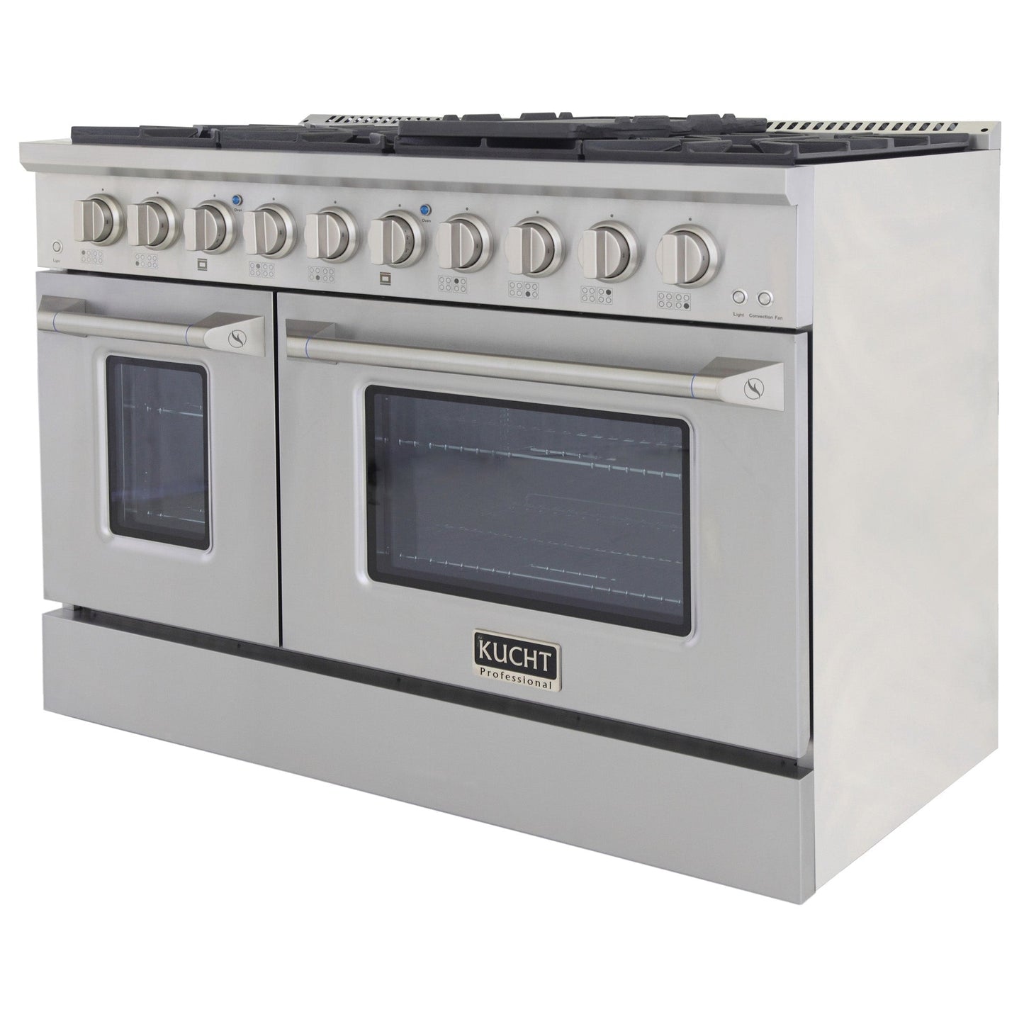 Kucht KNG Series 48" Green Freestanding Natural Gas Range With 8 Burners