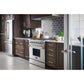 Kucht KRD Series 30" Freestanding Propane Gas Dual Fuel Range With 4 Burners and Classic Silver Knobs