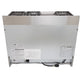 Kucht KRD Series 48" Freestanding Propane Gas Dual Fuel Range With 6 Burners, Griddle and Classic Silver Knobs