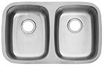Lancer 50/50 29" Stainless Steel Kirchen Sink by Chemcore Industries