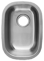 Lancer Bar / Small Single 12" Stainless Steel Kirchen Sink by Chemcore Industries