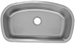 Lancer Unique Large Single 32" Stainless Steel Kirchen Sink by Chemcore Industries
