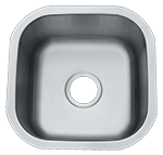 Leonet CANTINA 16" Stainless Steel Kirchen Sink by Chemcore Industries