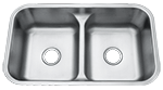 Leonet TRIBUTE 32" Stainless Steel Kirchen Sink by Chemcore Industries
