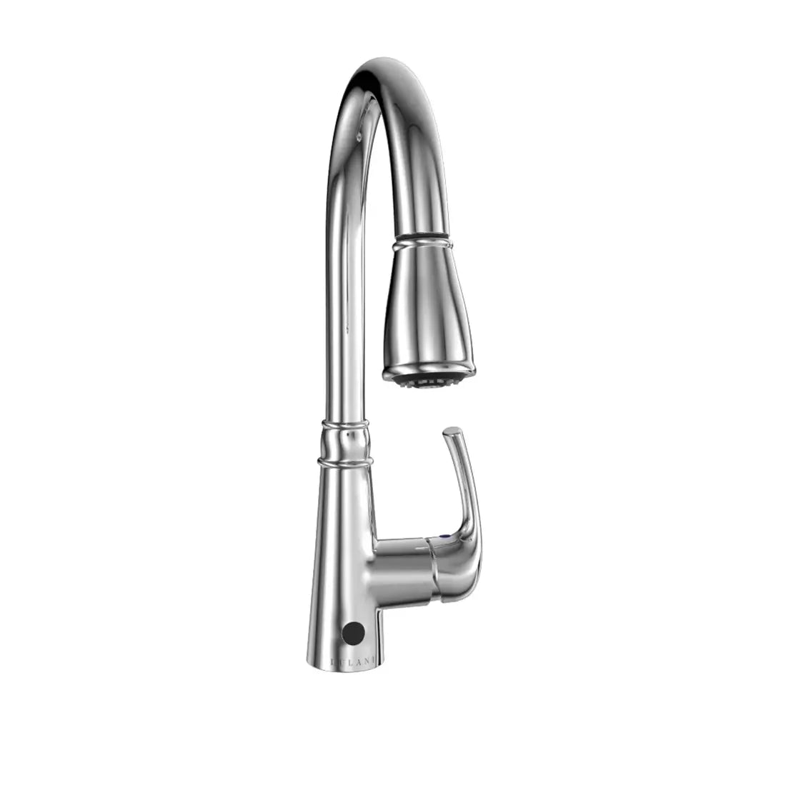 Lulani Moorea Chrome 1.8 GPM Dual Sensor Single Handle Pull-Down Faucet With Baseplate