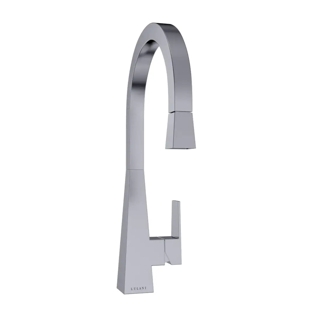 Lulani Santorini Brushed Stainless Steel 1.8 GPM 360 Degree Swivel Spout Pull-Down Faucet