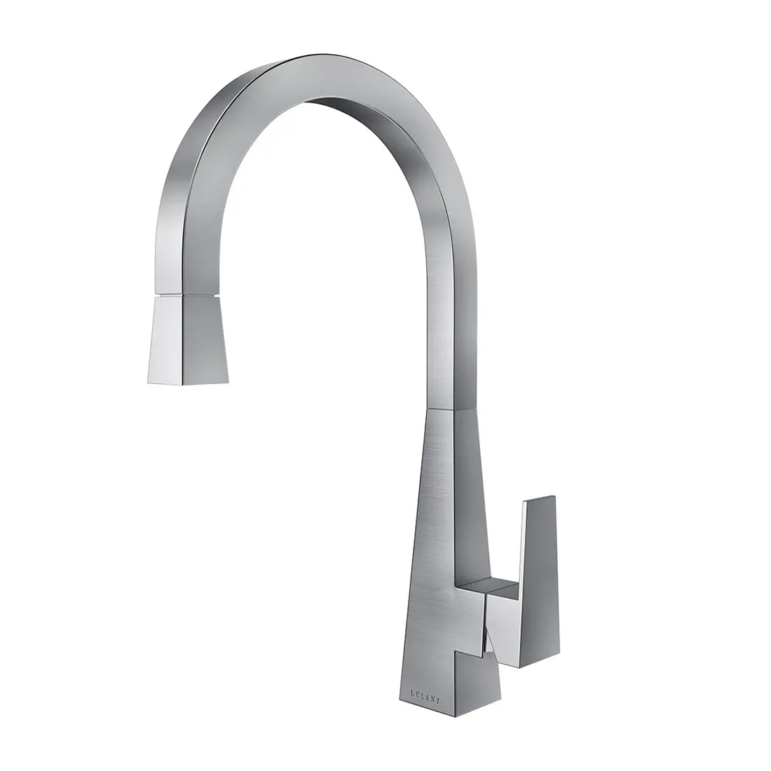 Lulani Santorini Brushed Stainless Steel 1.8 GPM 360 Degree Swivel Spout Pull-Down Faucet