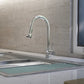Lulani St. Lucia Chrome 1.8 GPM 360-Degree Swivel Spout Pull-Down Faucet
