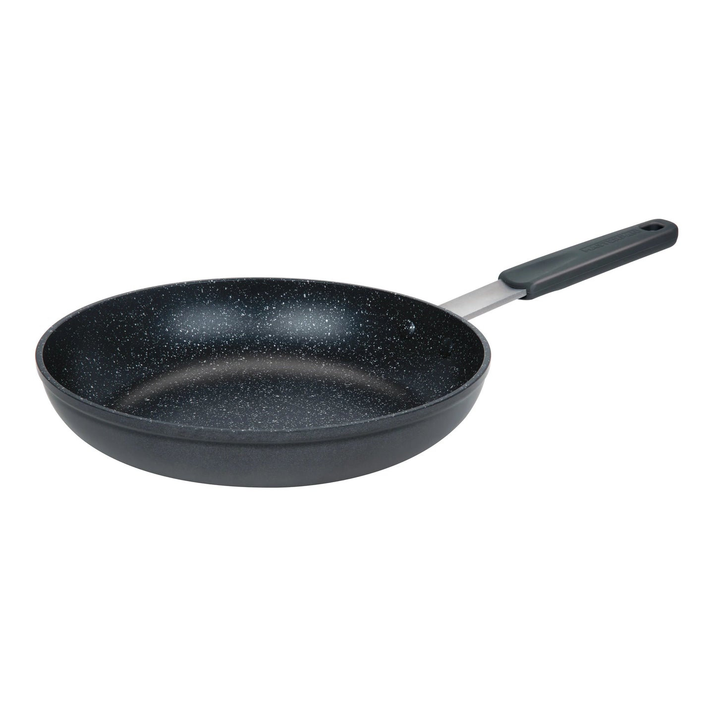 MASTERPAN Chef's Series 11" 4-Layer Ceramic Re-Enforced Non-Stick Cast Aluminum Frying Pan and Skillet With Riveted Stainless Steel Handle and Removable Silicone Handle Cover