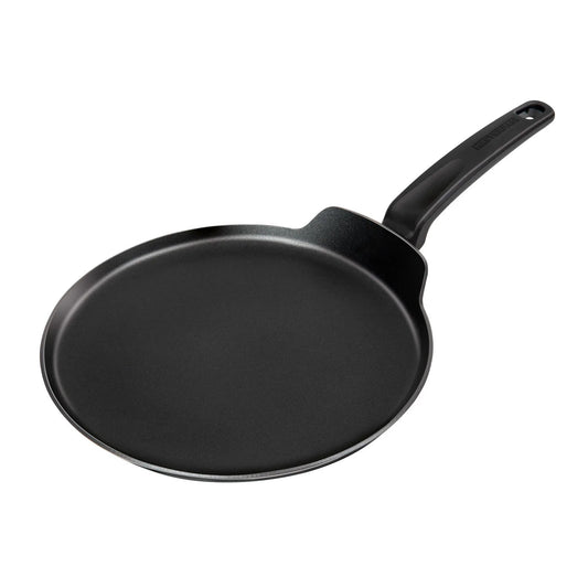 MASTERPAN Classico Series 11” Crepe Pan, Non-stick Aluminum Cookware With Bakelite Handle