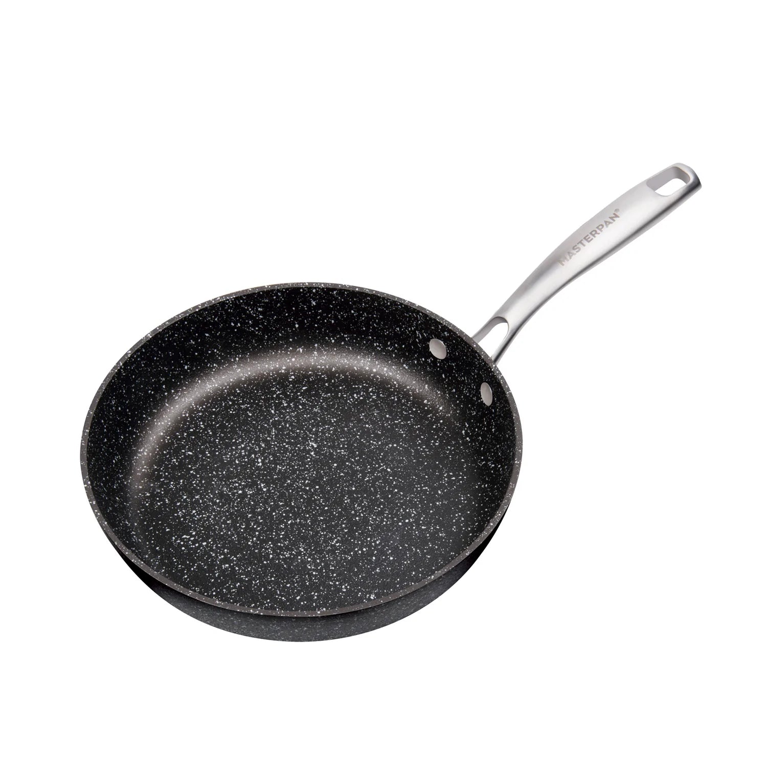 MASTERPAN Premium Series 10” Fry Pan and Skillet Non-stick Cast Aluminum Granite Look Finish