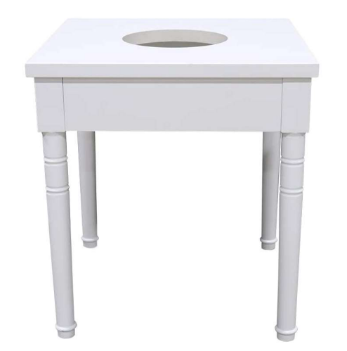 MONOPY Farm Style Utility Sink Table White for MC-20405A Utility Sink