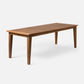 Made Goods Maisie 110" x 32" x 30" Rustic Teak Dinning Table With Rectangle Table Top