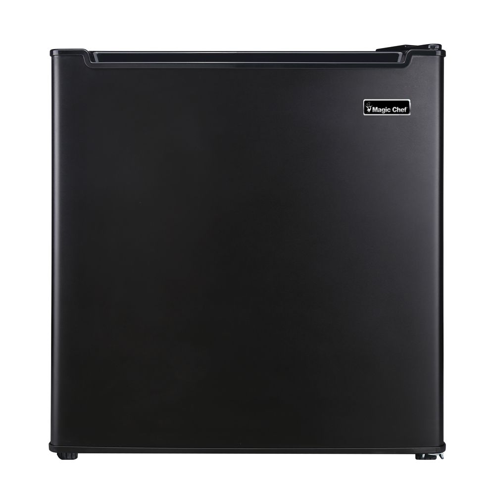 Magic Chef 17" W x 20" H 1.7 CU. Ft. Capacity Black Finish Mini Refrigerator