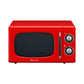 Magic Chef 18" W x 10" H Red Retro Countertop Microwave Oven