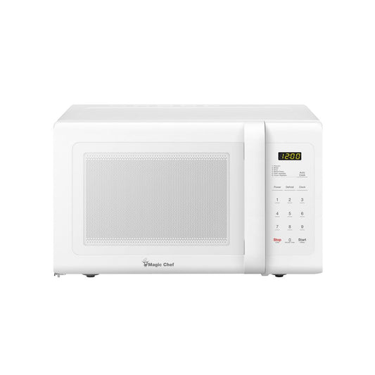 Magic Chef 18" W x 11" H White Digital Touch Countertop Microwave Oven
