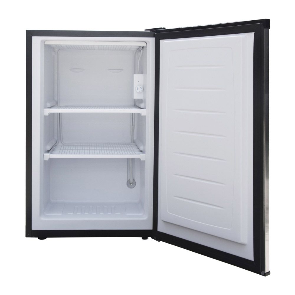 Magic Chef 20" Stainless Steel 3.0 Cu. Ft Capacity Upright Freezer