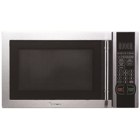 Magic Chef 20" W x 12" H Stainless Steel Digital Touch Countertop Microwave Oven