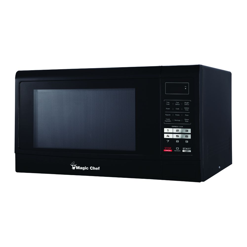 Magic Chef 22" W x 13" H 1.6 Cu. Ft. Black Digital Touch Countertop Microwave Oven