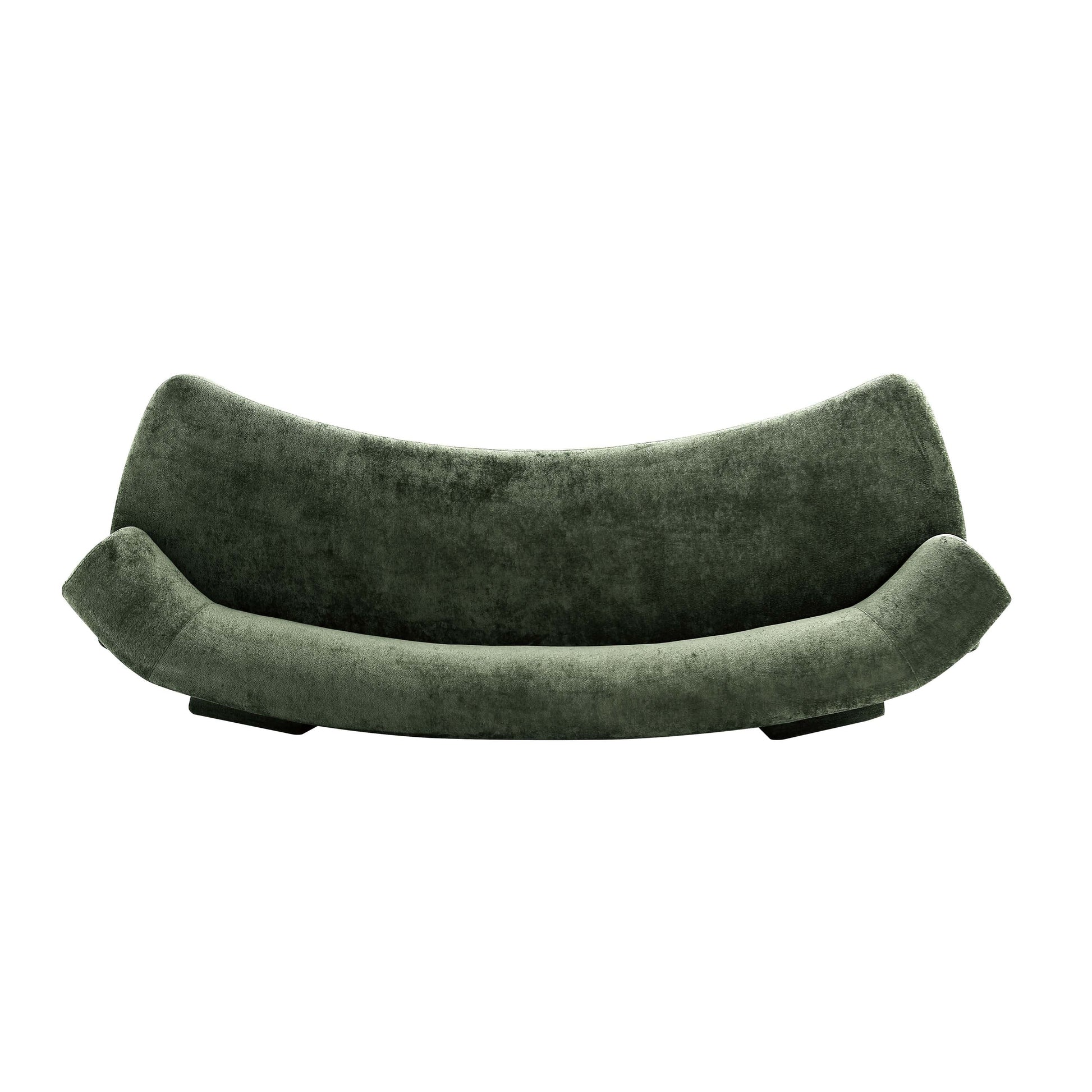 Manhattan Comfort 2-Piece Olive Green Modern Verandah Chenille 112" & 91" Sofas