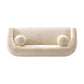 Manhattan Comfort 3-Piece Cream Modern Tribeca Chenille 86" Sofa & 2 Accent Chairs