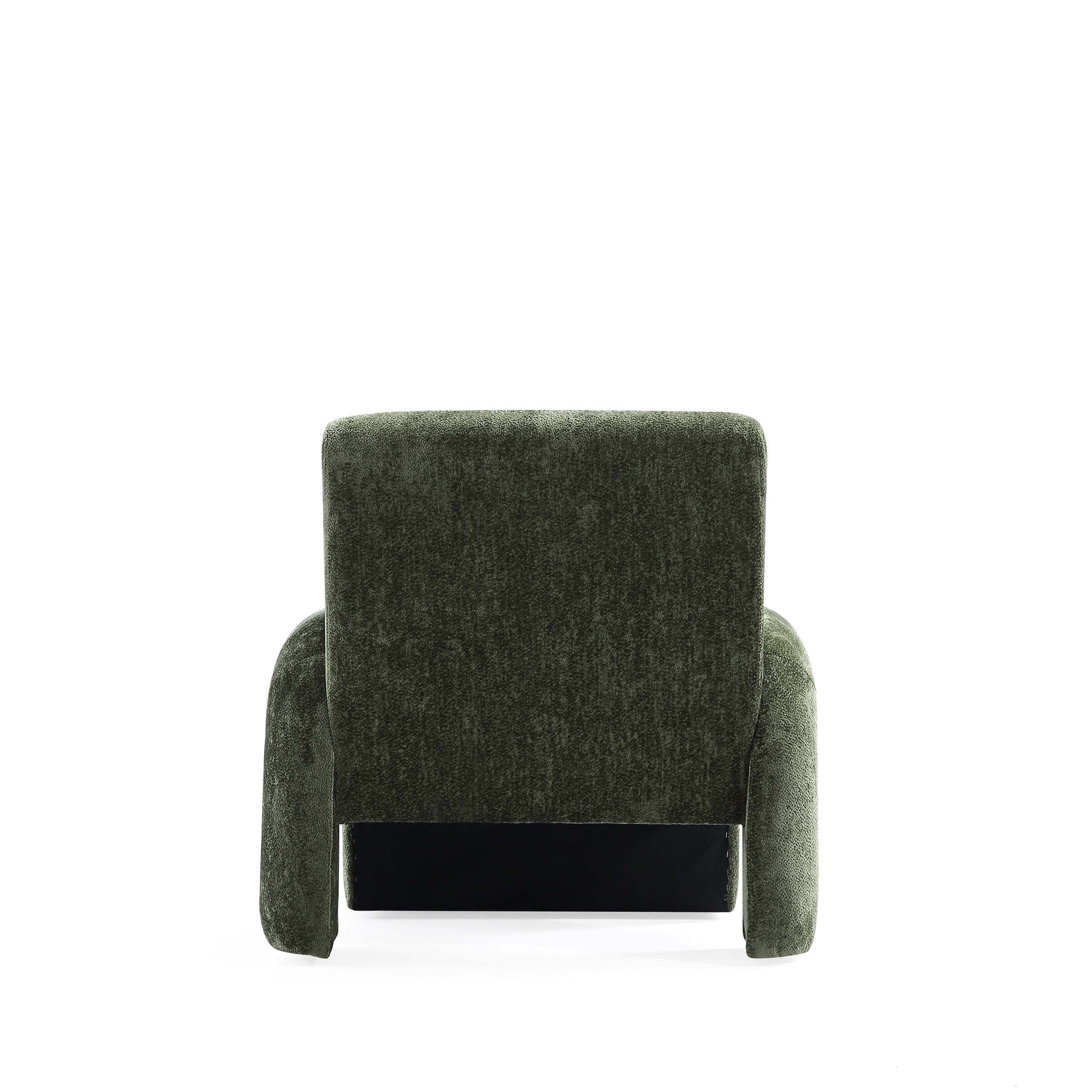 Manhattan Comfort 3-Piece Olive Green Modern Verandah Chenille 112" & 91" Sofas With Accent Chair