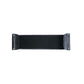 Manhattan Comfort 59" Black Modern Concord Chenille Bench