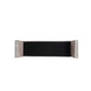 Manhattan Comfort 59" Gray Modern Concord Chenille Bench