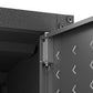 Manhattan Comfort 6-Piece Fortress Textured Garage Set With Cabinets, Wall Units & Table In Gray