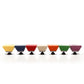 Manhattan Comfort 7-Piece Diamond Swivel Ottoman In Multi Colors of Blue, Red, Purple, Green, Orange, Tan, & Yellow