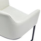 Manhattan Comfort 8-Piece Serena Cream Upholstered Dining Armchair