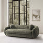 Manhattan Comfort 86" Olive Green Modern Tribeca Chenille Accent Sofa