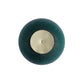 Manhattan Comfort Anderson 2-Piece Upholstered Coffee & End Table 2.0 In Green Leatherette With Ceramic Faux Tabletop