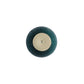 Manhattan Comfort Anderson Green Upholstered 2.0 End Table With Ceramic Faux Marble Tabletop