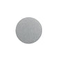 Manhattan Comfort Bailey Mid-Century Modern Woven Polyester Blend Upholstered Ottoman In Grey With Black Feet