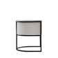 Manhattan Comfort Bali White & Black Faux Leather Dining Chair