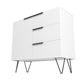 Manhattan Comfort Beekman 35" Sideboard With 2 Shelves In White