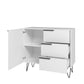Manhattan Comfort Beekman 35" Sideboard With 2 Shelves In White