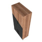 Manhattan Comfort Beekman 67" Tall Cabinet With 6 Shelves In Brown & Black