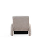 Manhattan Comfort Beige Modern Verandah Chenille Accent Chair