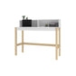 Manhattan Comfort Bowery Desk In White & Oak
