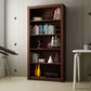Manhattan Comfort Classic Olinda 1.0 With 5-Shelves In Nut Brown