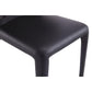 Manhattan Comfort Conrad Black Faux Leather Dining Chairs In A Set Of 2