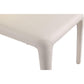 Manhattan Comfort Conrad Cream Faux Leather Dining Chairs In A Set Of 2