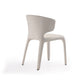 Manhattan Comfort Conrad Cream Faux Leather Dining Chairs In A Set Of 2