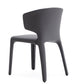 Manhattan Comfort Conrad Gray Faux Leather Dining Chairs In A Set Of 2